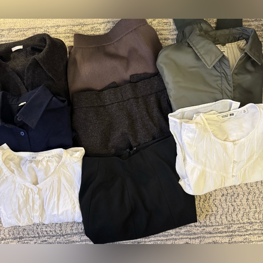 Bundle Uniqlo GU skirts and tops